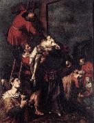 FRANCKEN, Ambrosius Descent from the Cross dfg Spain oil painting artist